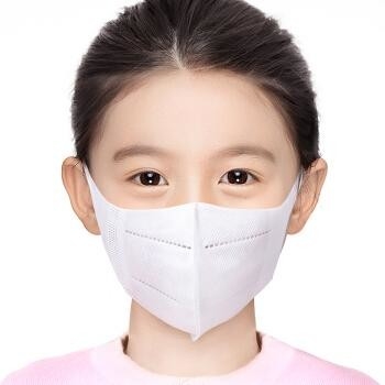 4 ماسک صورت کودکان 3 لایه با حلقه های قابل تنظیم گوش 2 3 ساله پزشکی N95