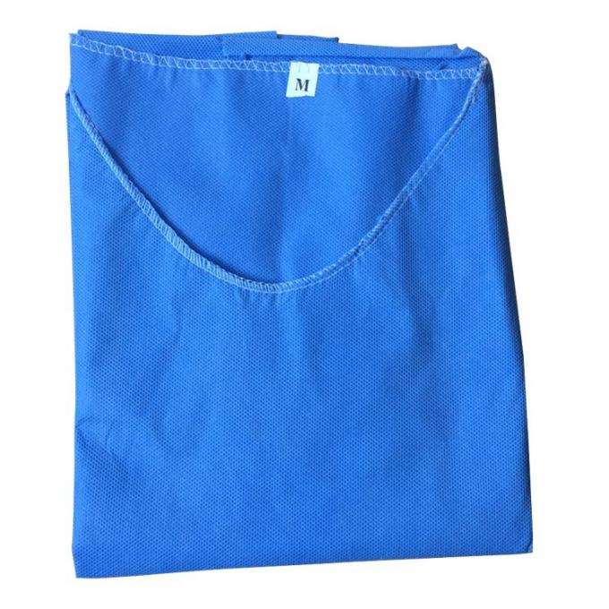 روپوش جراحی آستین کوتاه بیمارستانی اس ام اس اس ام اس 3xl 4xl 5xl روپوش پزشکی محافظ یکبار مصرف 3