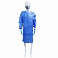 روپوش جراحی تنفسی لباس عایق پزشکی یکبار مصرف اس ام اس استریل ISO13485