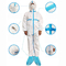 لباس های محافظ ISO13485 روپوش ضد الکتریسیته ساکن با سربند بافتنی